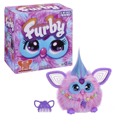 ตุ๊กตา Furby Cotton Candy Pink Interactive Toy เฟอร์บี้